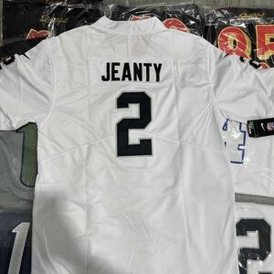 White Jeanty Men’s Raider Jersey 🖤🩶🤍